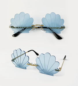 Clams in Blue-eyewear-Festival Fashion & accessories Peach Pops