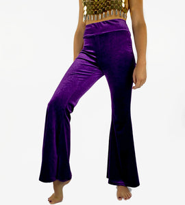 Flares in Purple Royale-flares-Festival Fashion & accessories Peach Pops