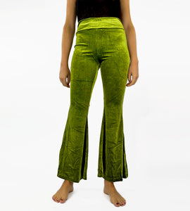 Flares in Vintage Green-flares-Festival Fashion & accessories Peach Pops