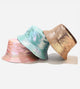Bucket Hat in Metallic Green-Festival Fashion & accessories Peach Pops