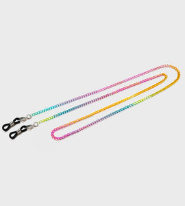 Rainbow Sunglass Chain-Festival Fashion & accessories Peach Pops