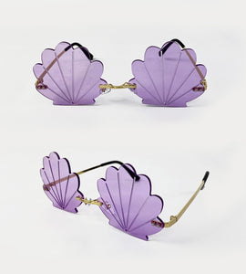 Clams in Purple-eyewear-Festival Fashion & accessories Peach Pops