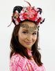 Aries Horns in Strawberry Fields-headpiece-Festival Fashion & accessories Peach Pops