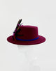 Baroque Vino Brim Hat-hats-Festival Fashion & accessories Peach Pops