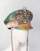 Cotton Candy Custom Captain's Hat-hats-Festival Fashion & accessories Peach Pops