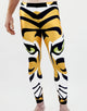 Eye of the Tiger Unisex Leggings-leggings-Festival Fashion & accessories Peach Pops
