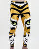 Eye of the Tiger Unisex Leggings-leggings-Festival Fashion & accessories Peach Pops