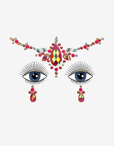 Face Gems in Princess Pink-face gems-Festival Fashion & accessories Peach Pops