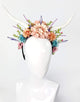 Fawn Garland in Blush-headpiece-Festival Fashion & accessories Peach Pops