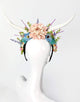 Fawn Garland in Blush-headpiece-Festival Fashion & accessories Peach Pops