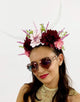 Fawn Garland in Sugar Plum-headpiece-Festival Fashion & accessories Peach Pops