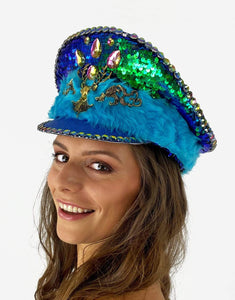 Fawn Over Me Custom Captains Hat-hats-Festival Fashion & accessories Peach Pops