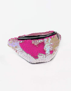 Glitzy bum bag Pink-bags-Festival Fashion & accessories Peach Pops