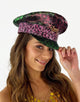 Glossy Cheetah Custom Captain-hats-Festival Fashion & accessories Peach Pops