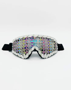 Hearts Aligned Dust Proof Goggles-Goggles-Festival Fashion & accessories Peach Pops