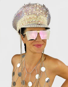 Hip to Be Square Mirrored in Ice Vovo-eyewear-Festival Fashion & accessories Peach Pops