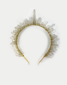 Liberty Crystal Crown in Frozen-headpiece-Festival Fashion & accessories Peach Pops