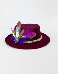 Lucky Charm Brim Hat-hats-Festival Fashion & accessories Peach Pops