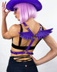 Pretty Fly Harness in Purple-body jewellery-Festival Fashion & accessories Peach Pops