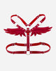 Pretty Fly Harness in Red-body jewellery-Festival Fashion & accessories Peach Pops