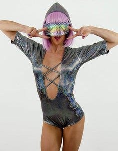 Rave Romper in Asteroid-clothing-Festival Fashion & accessories Peach Pops