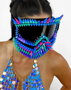 Skittles Transformer Mask-Masks-Festival Fashion & accessories Peach Pops