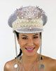 South Sea Pearl Light Up Captains Hat-hats-Festival Fashion & accessories Peach Pops