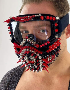 The RedBack Transformer Mask-Masks-Festival Fashion & accessories Peach Pops