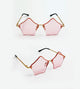 Vega Glasses in Pink-Festival Fashion & accessories Peach Pops